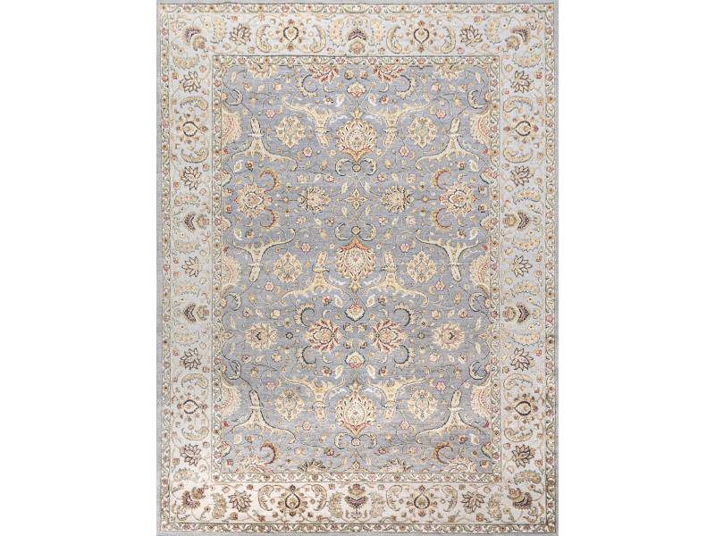 Hand Knotted Transitional Wool & Silk Carpet 5