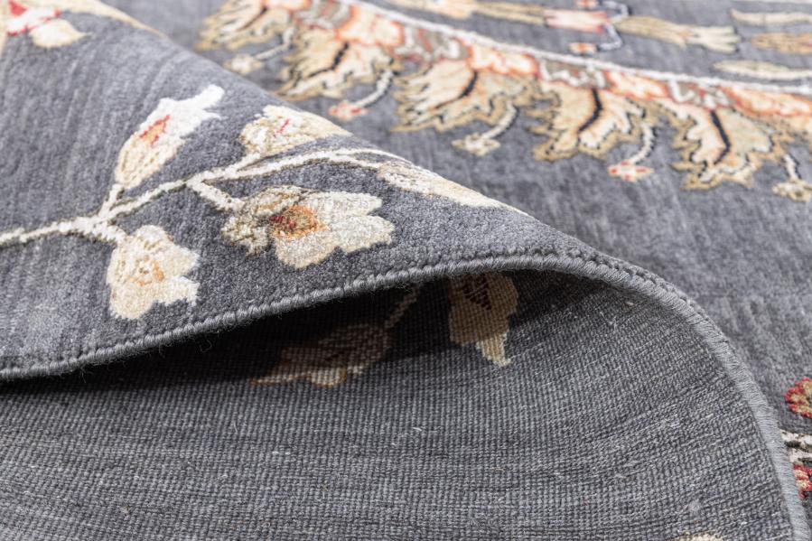 Hand Knotted Transitional Wool & Silk Carpet
