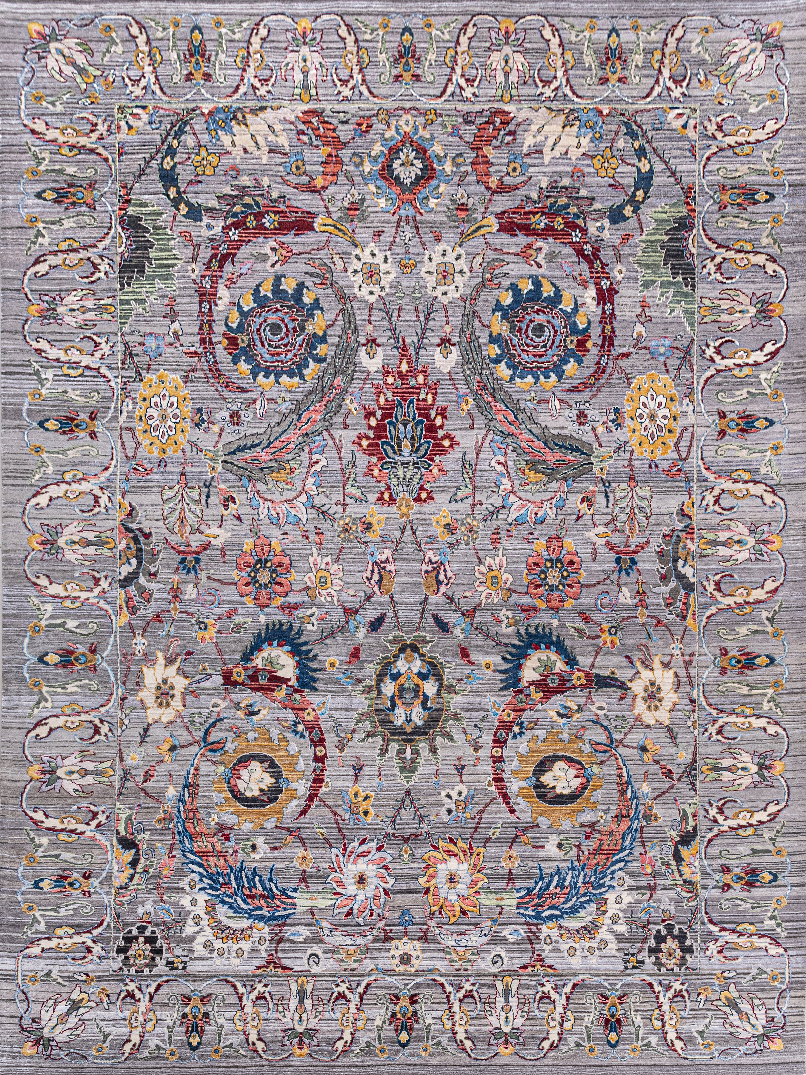 Hand Knotted Transitional Carpet