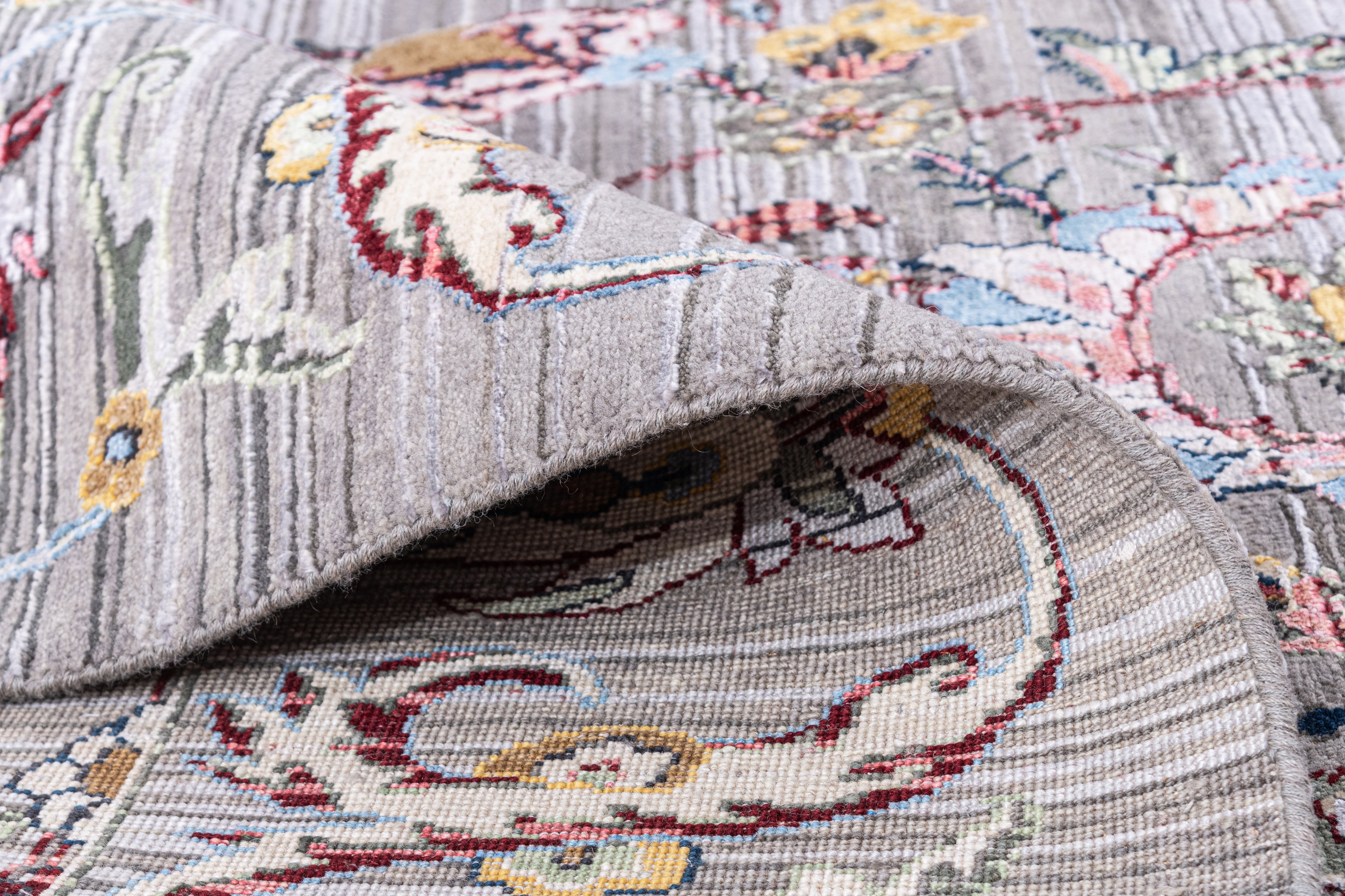 Hand Knotted Transitional Carpet