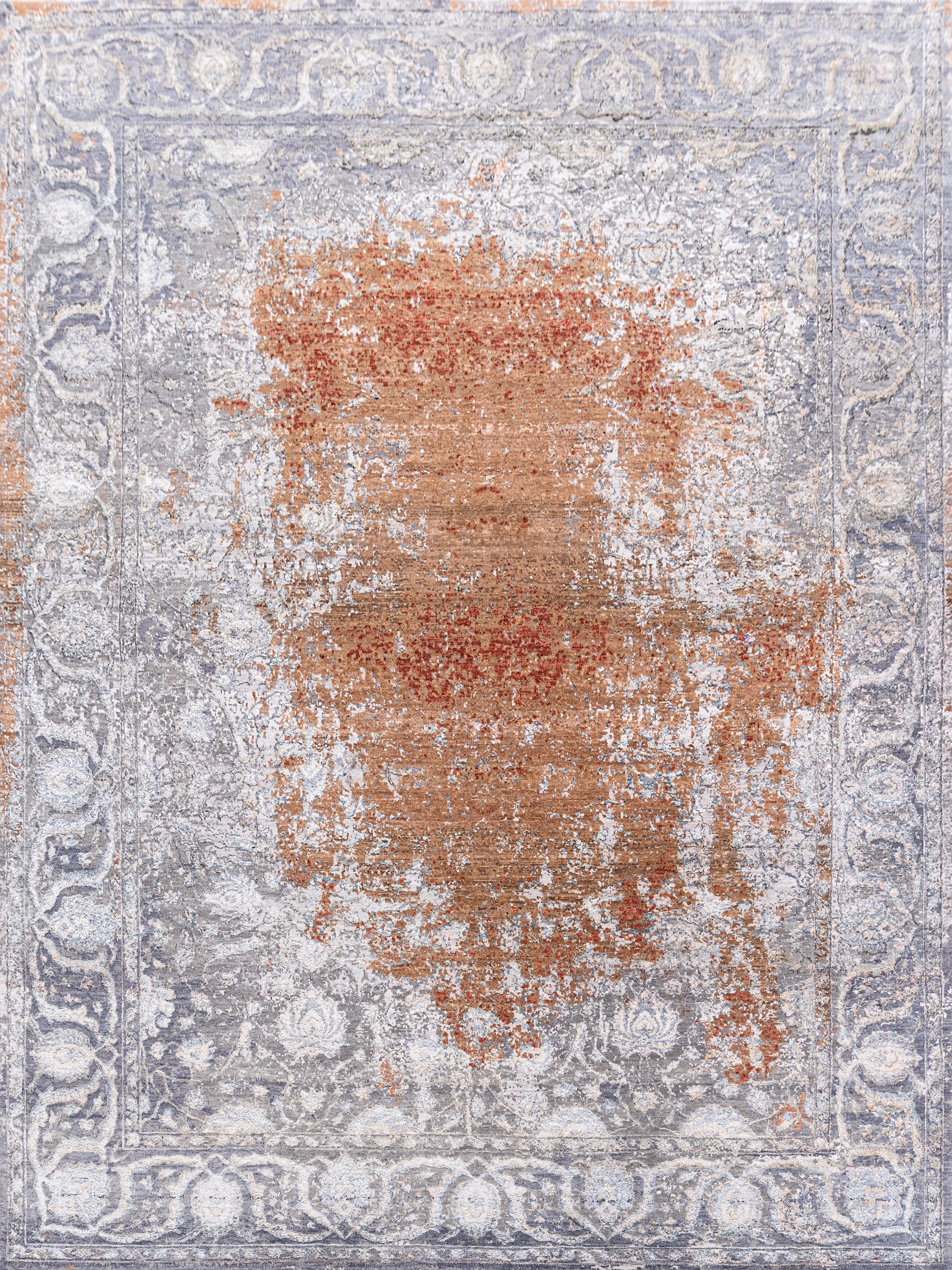 Hand Knotted Transitional Carpet
