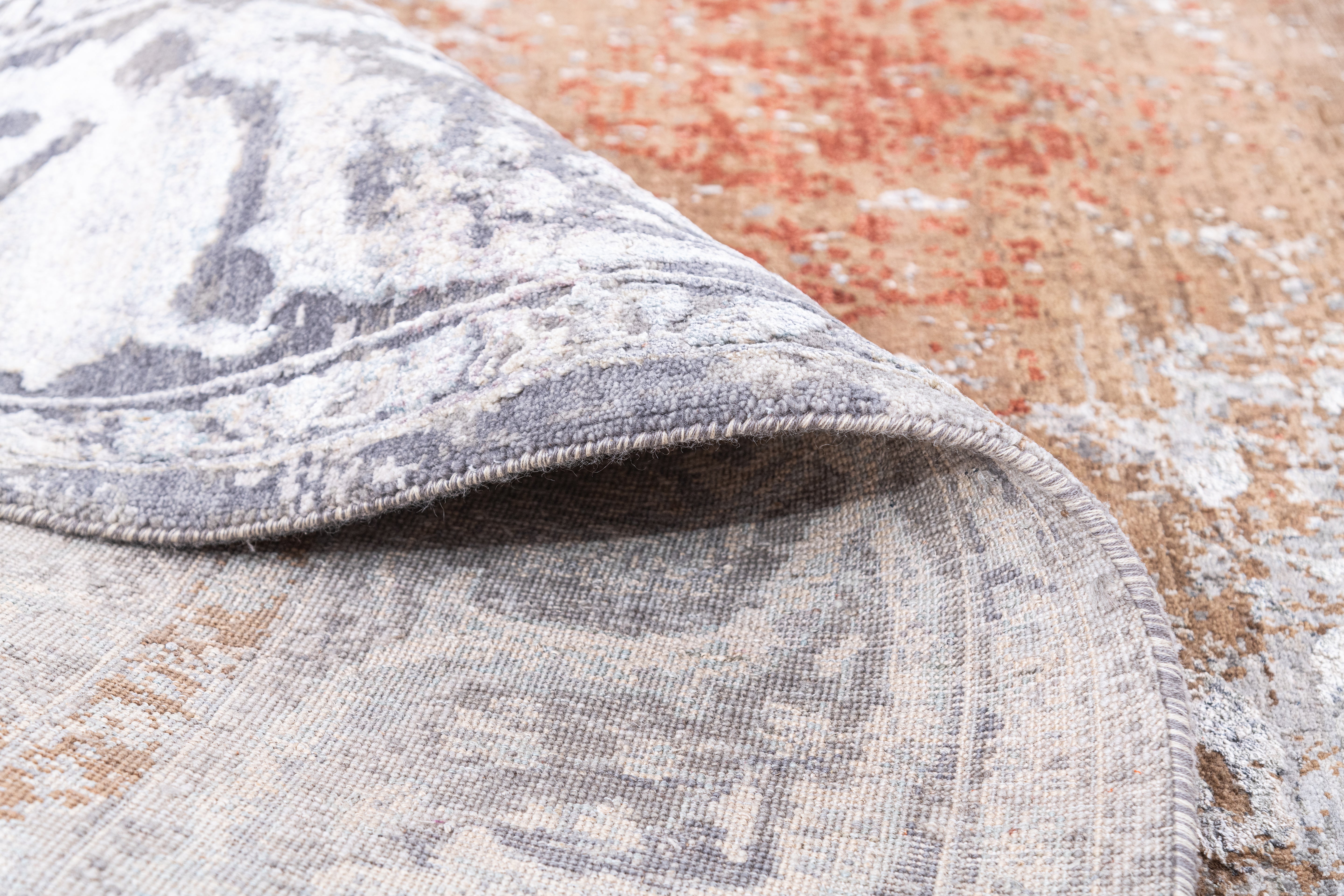 Hand Knotted Transitional Carpet