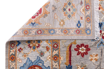 Hand Knotted Traditional Ousahk Carpet