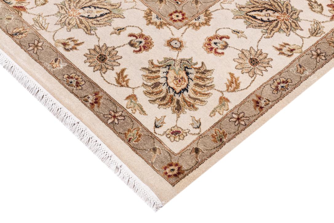 Hand Knotted Transitional Wool & Silk Carpet