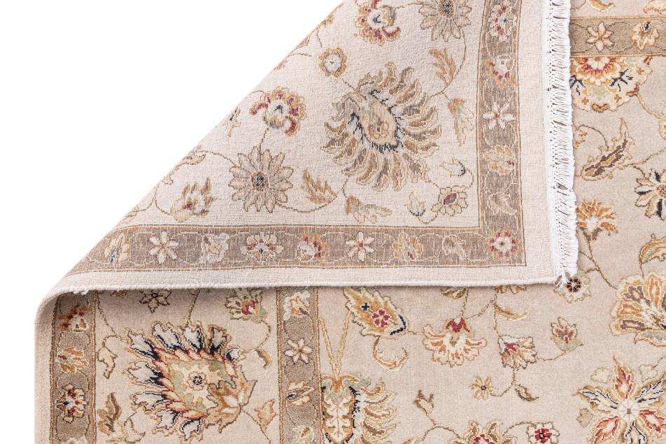 Hand Knotted Transitional Wool & Silk Carpet