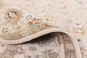 Hand Knotted Transitional Wool & Silk Carpet