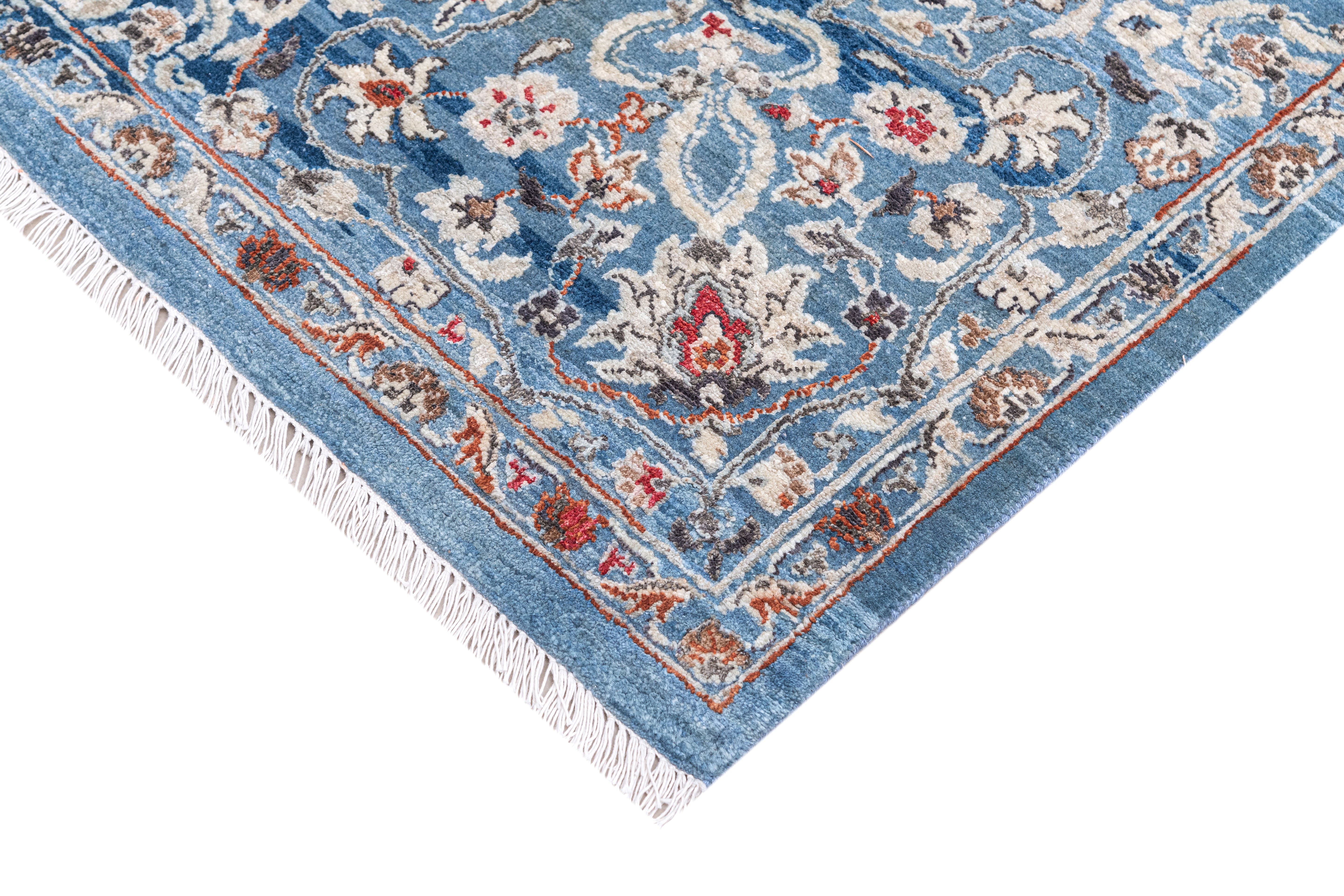 Hand Knotted Transitional Carpet