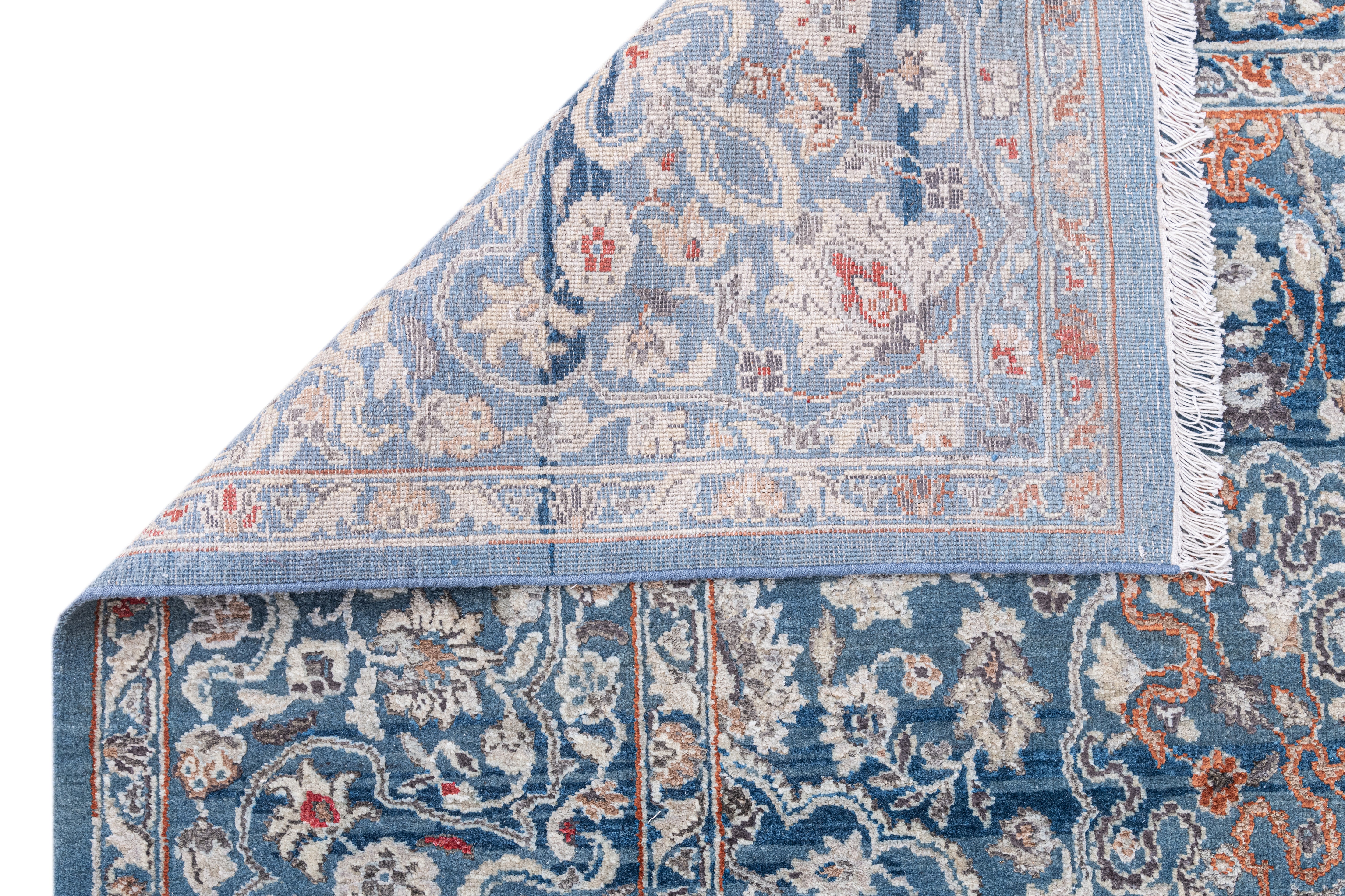 Hand Knotted Transitional Carpet