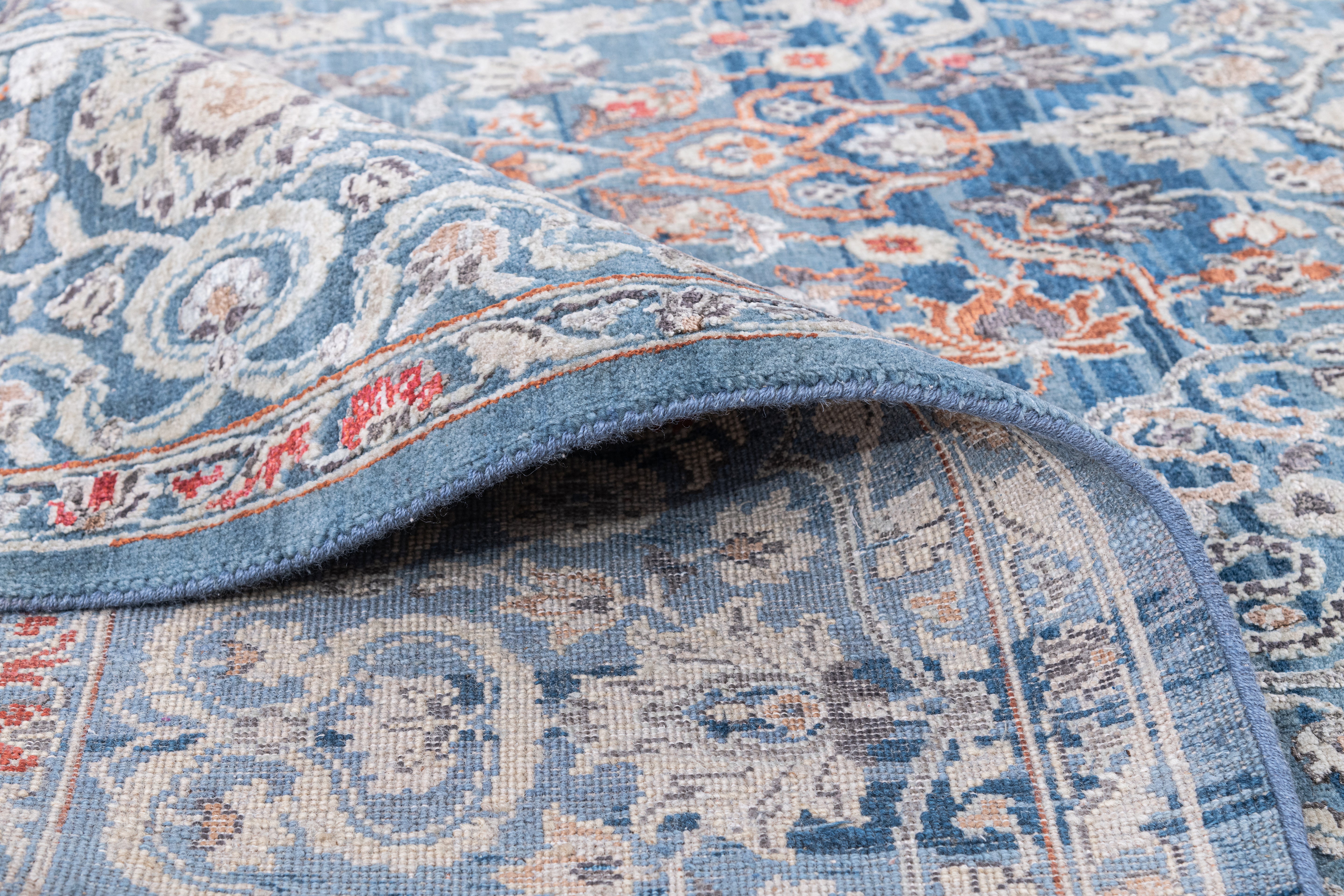 Hand Knotted Transitional Carpet